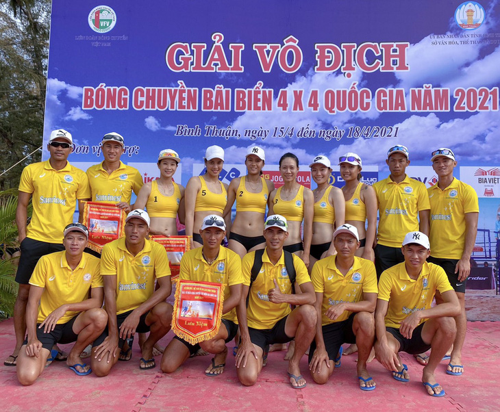 Giải Bóng chuyền bãi biển quốc gia 2021: Đội nam, nữ Sanvinest Khánh Hòa vô địch - Ảnh 3.