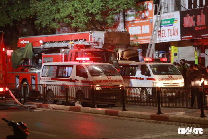 Cháy cửa hàng đồ sơ sinh ở Hà Nội: 4 người thiệt mạng - Ảnh 6.