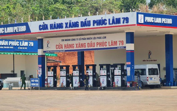 Phong tỏa, khám xét một cây xăng trên quốc lộ 14 liên quan vụ 2,7 triệu lít xăng giả