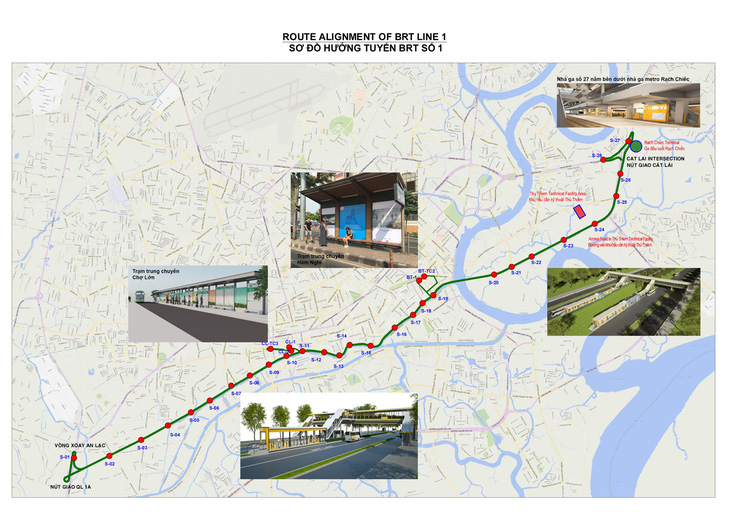 Tháng 9-2021 khởi công xây dựng tuyến xe buýt nhanh BRT đầu tiên ở TP.HCM - Ảnh 2.