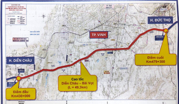 Dự kiến cuối tháng 5, đầu tháng 6 khởi công đoạn cao tốc Diễn Châu - Bãi Vọt - Ảnh 1.