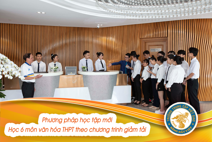 Phụ huynh mạnh dạn cho con em học Trung cấp Việt Giao - Ảnh 1.
