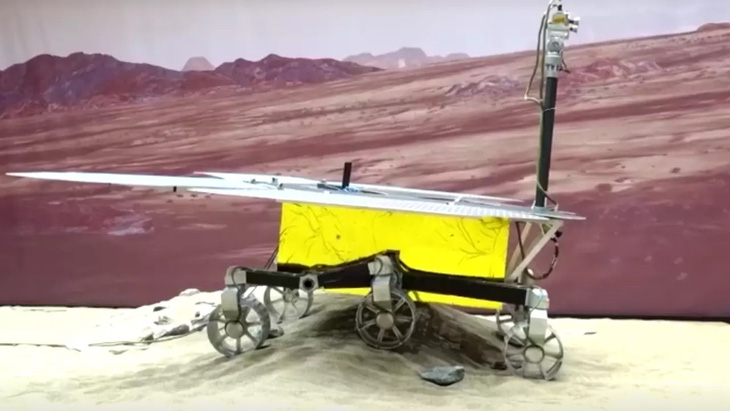 Trung Quốc đã hạ cánh tàu thăm dò xuống bề mặt sao Hỏa - Ảnh 1.