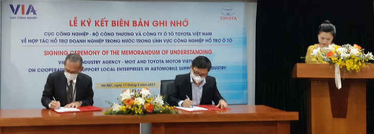 Toyota hỗ trợ doanh nghiệp Việt Nam làm linh kiện ô tô - Ảnh 1.