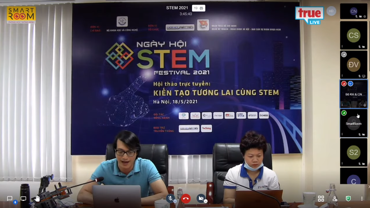 Lần đầu tiên tổ chức trực tuyến Ngày Khoa học công nghệ Việt Nam - Ảnh 1.