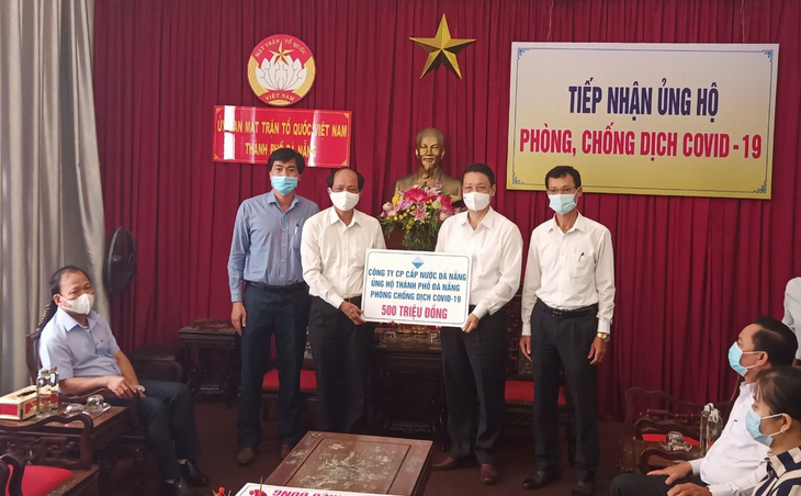 Dawaco, DMT ủng hộ Đà Nẵng 1 tỷ đồng phòng chống dịch COVID-19 - Ảnh 1.