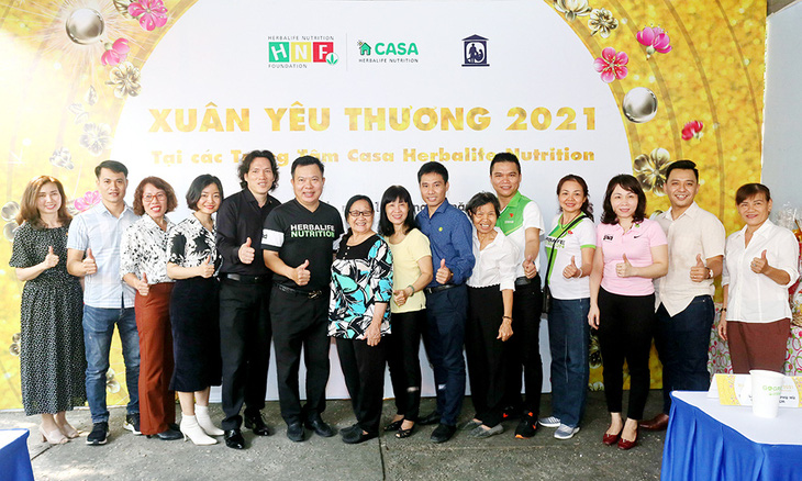 Herbalife Việt Nam tổ chức chương trình Xuân Yêu Thương tại các trung tâm Casa Herbalife Nutrition - Ảnh 1.