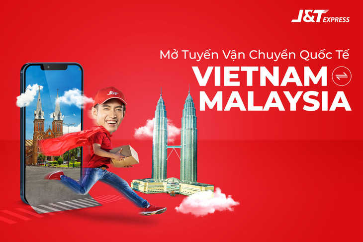 Đến J&T Express gửi hàng đi Malaysia thật dễ dàng - Ảnh 1.