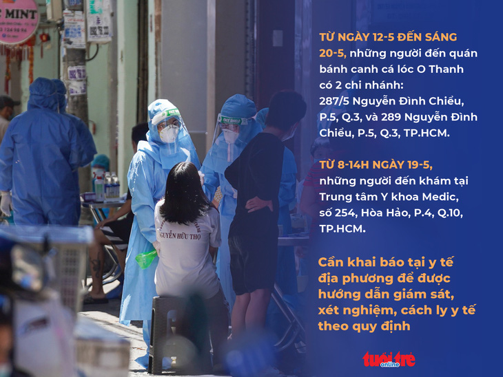 TP.HCM thông báo khẩn tìm người đến 2 quán bánh canh và Medic liên quan ca COVID-19 - Ảnh 2.