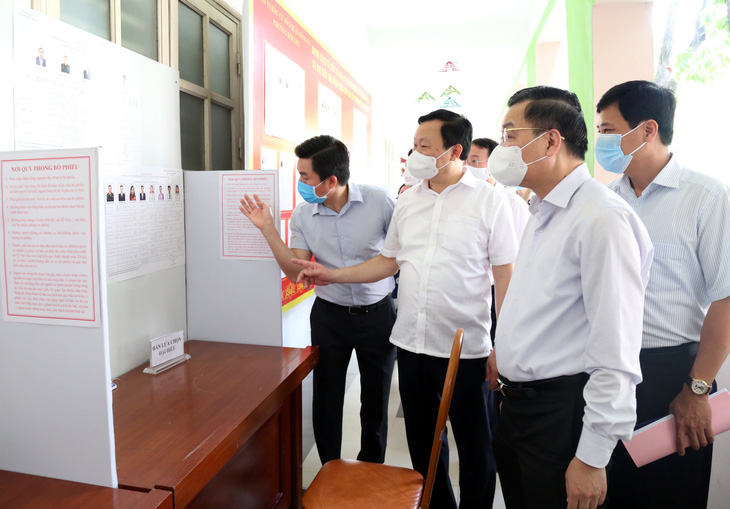 Chủ tịch Hà Nội: Trách nhiệm cao nhất, phòng COVID-19 từng khâu ở khu vực bầu cử - Ảnh 1.