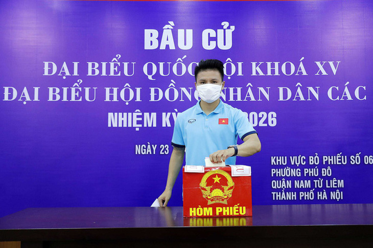 Đội tuyển quốc gia và U22 Việt Nam bầu cử ngay tại trụ sở VFF - Ảnh 1.