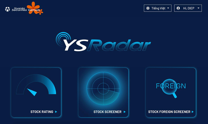 Siêu công cụ phân tích cổ phiếu YSradar: Chuyên gia đã dùng, còn bạn? - Ảnh 2.