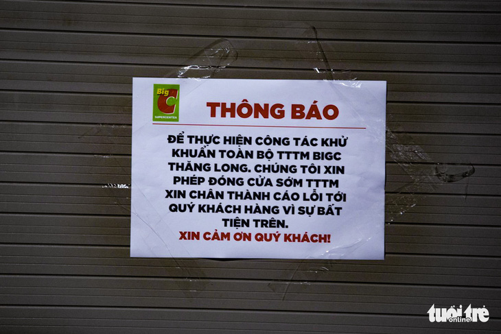 Tạm đóng cửa, phun khử khuẩn siêu thị Big C vì khách F0, bác tin đồn người đàn ông Ấn ngất, nôn ói - Ảnh 3.