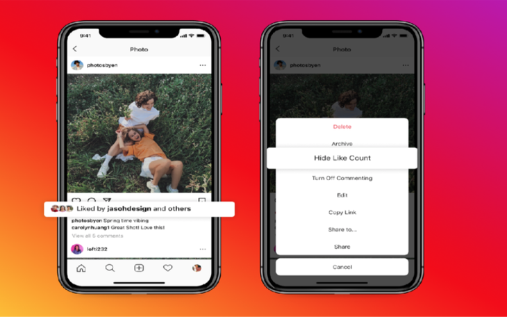 Từ nay người dùng Facebook, Instagram không phải lo bài viết ít like
