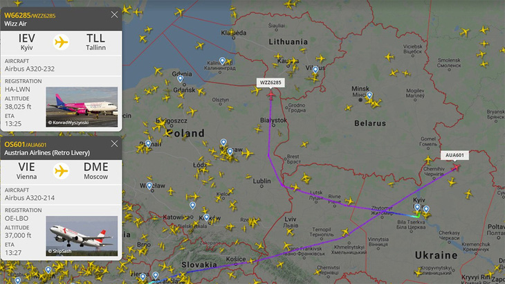 Nga từ chối 2 hãng bay châu Âu - Ảnh 1.