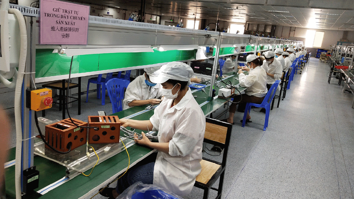 Nhiều doanh nghiệp ở Bắc Giang hoạt động trở lại - Ảnh 1.