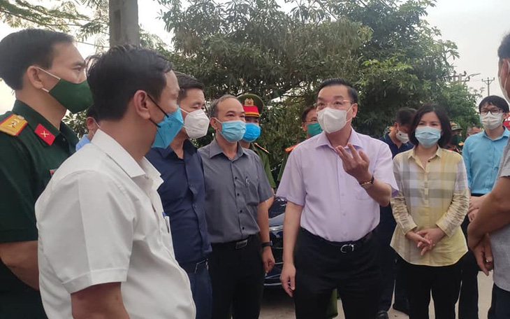 Chủ tịch Hà Nội: ‘Tận dụng 48 giờ vàng khống chế lây nhiễm biến thể virus Ấn Độ’