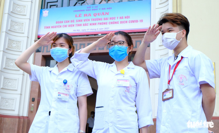 1.000 sinh viên y khoa TP.HCM tình nguyện tham gia chống dịch COVID-19 - Ảnh 2.