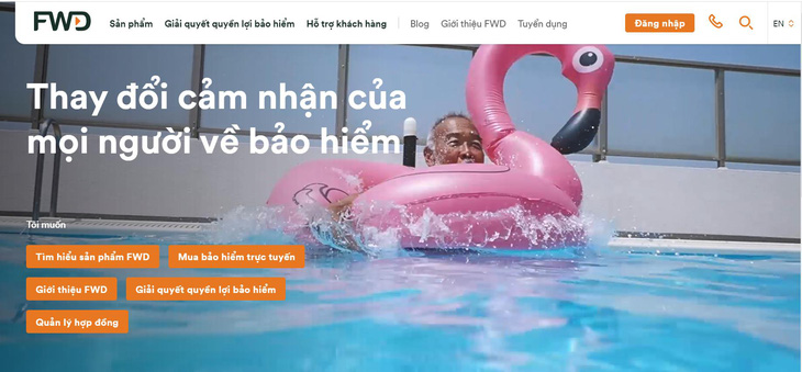 FWD Việt Nam ra mắt website mới với nhiều đột phá - Ảnh 2.