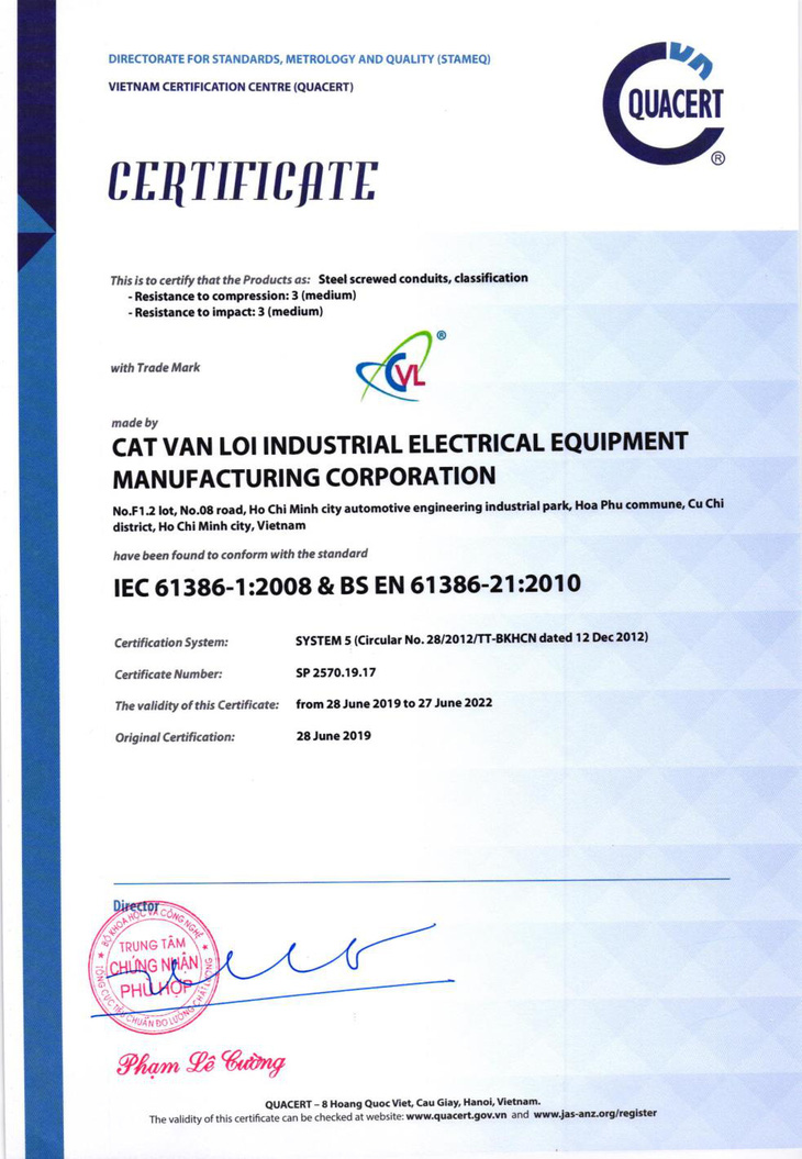 Ống luồn dây điện CVL - 14 năm tạo dựng thương hiệu và chất lượng - Ảnh 3.