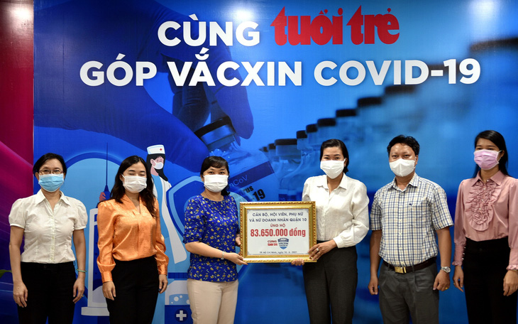 Từ viện dưỡng lão vẫn nhờ Hội phụ nữ gửi 500.000 đồng ủng hộ Quỹ vắc xin COVID-19