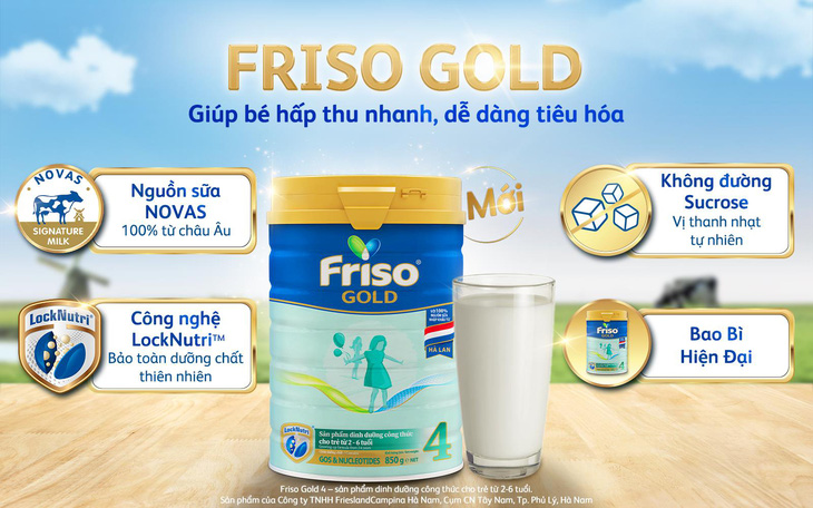 Bồi dưỡng bé tiêu hóa khỏe với Friso Gold mới 100% dinh dưỡng châu Âu - Ảnh 1.