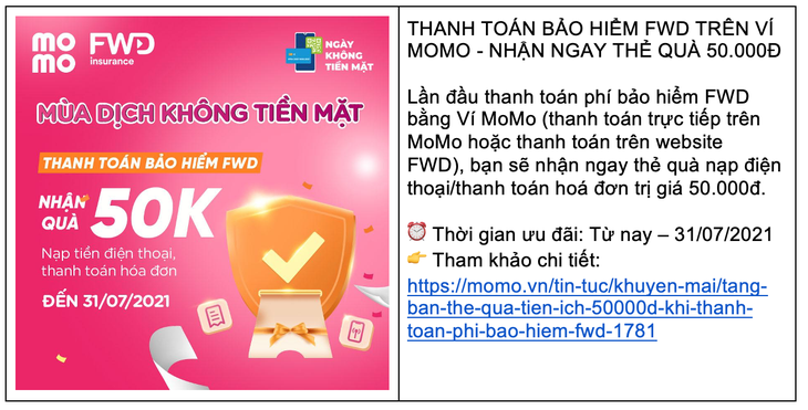 Ví MoMo cho ra mắt dịch vụ mới, ưu đãi thiết thực hỗ trợ người dùng Việt trong mùa COVID - Ảnh 5.