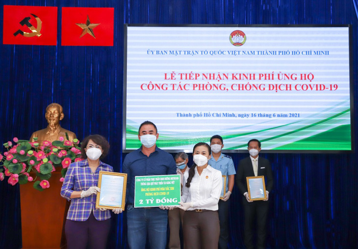 Quỹ Phát triển Tài năng Việt tiếp sức TP.HCM chống dịch - Ảnh 1.