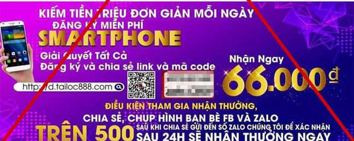 Công an cảnh báo hoạt động của các ứng dụng giật đơn hàng ảo - Ảnh 1.