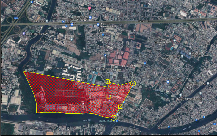 Quận 8 đề nghị giãn cách xã hội theo chỉ thị 16 một khu phố giáp phường An Lạc