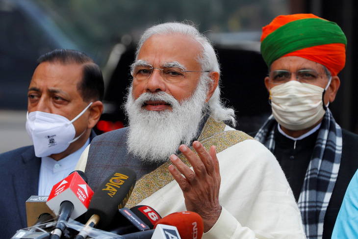 Thủ tướng Ấn Độ ca ngợi yoga trong điều trị COVID-19 - Ảnh 1.
