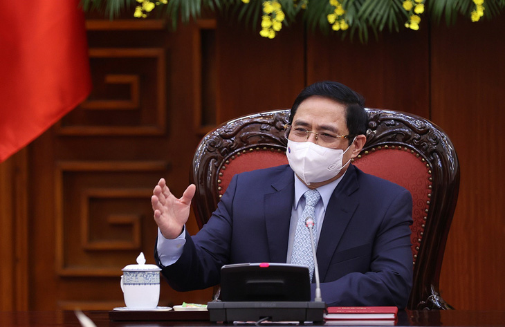 Thủ tướng Phạm Minh Chính: Chống cạnh tranh giữa tư nhân và Nhà nước trong việc mua vắc xin - Ảnh 1.