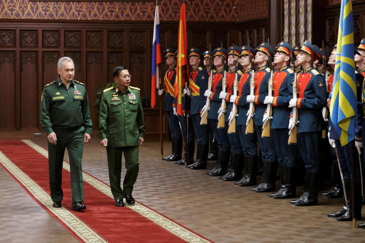 Nga cam kết củng cố quan hệ quân sự cùng Myanmar - Ảnh 1.