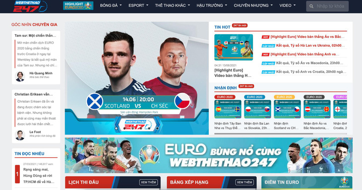 Webthethao247 sở hữu bản quyền EURO 2020 - Ảnh 2.