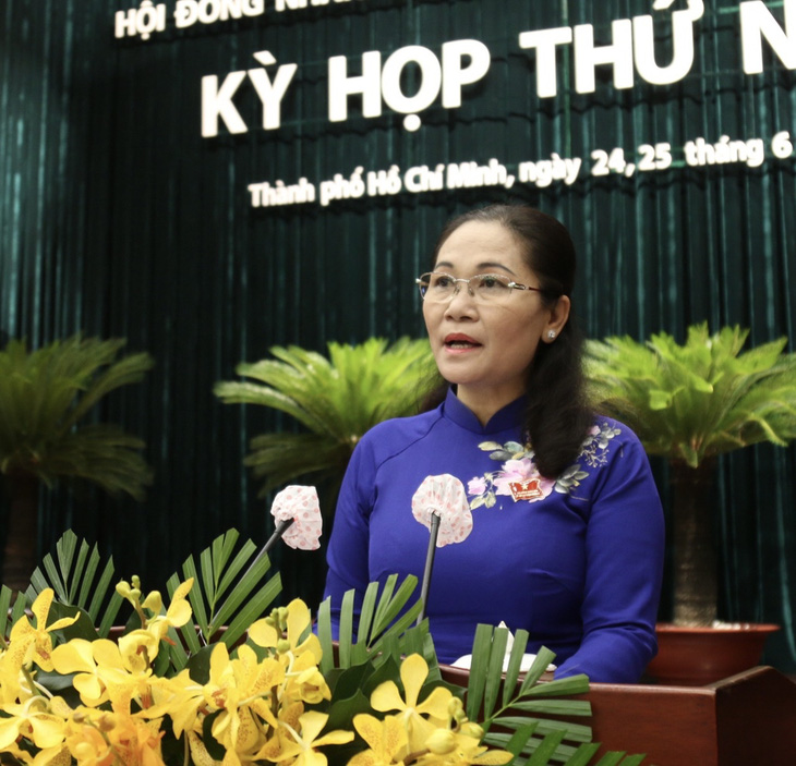 Bà Nguyễn Thị Lệ tái đắc cử chủ tịch HĐND TP.HCM nhiệm kỳ 2021-2026 - Ảnh 1.