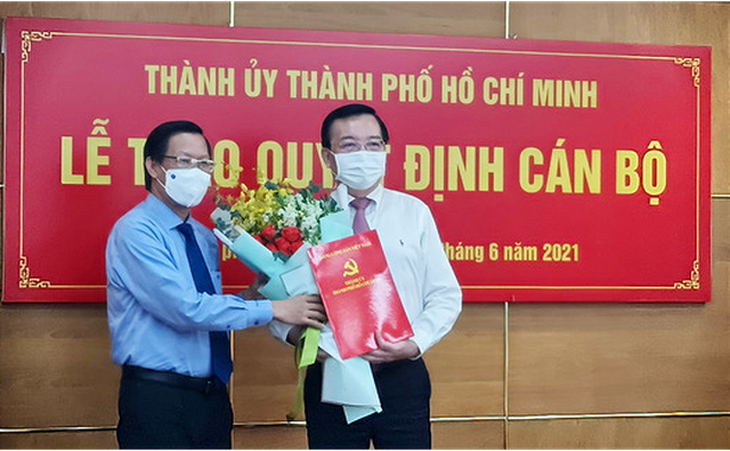 Ông Lê Hồng Sơn làm phó trưởng Ban Tuyên giáo Thành ủy TP.HCM - Ảnh 1.