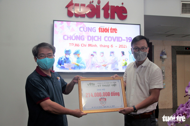 Công ty Giải pháp Kỹ thuật Việt ủng hộ 1 triệu yen Nhật để Cùng Tuổi Trẻ chống dịch COVID-19 - Ảnh 1.