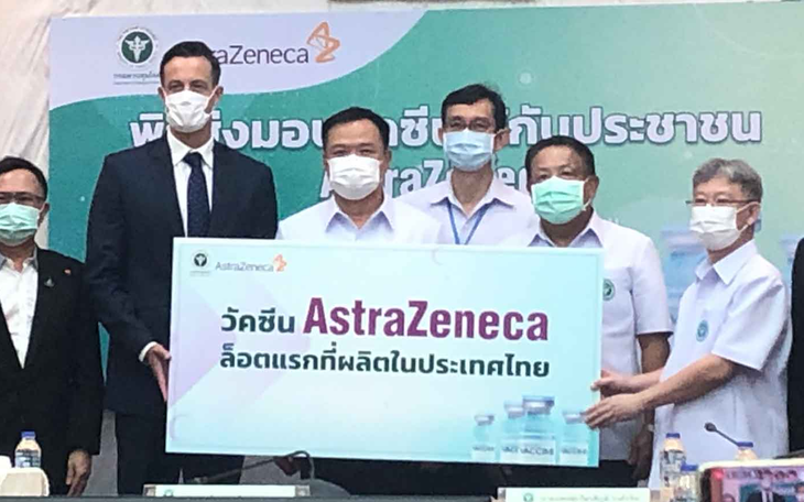 Thái Lan nhận lô vắc xin AstraZeneca nội địa đầu tiên