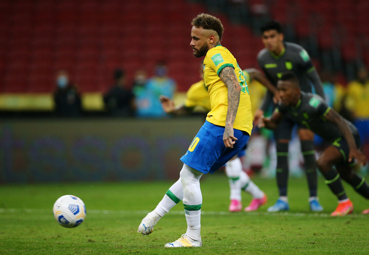 Sút phạt đền hai lần mới thành bàn, Neymar giúp Brazil đánh bại Ecuador - Ảnh 3.