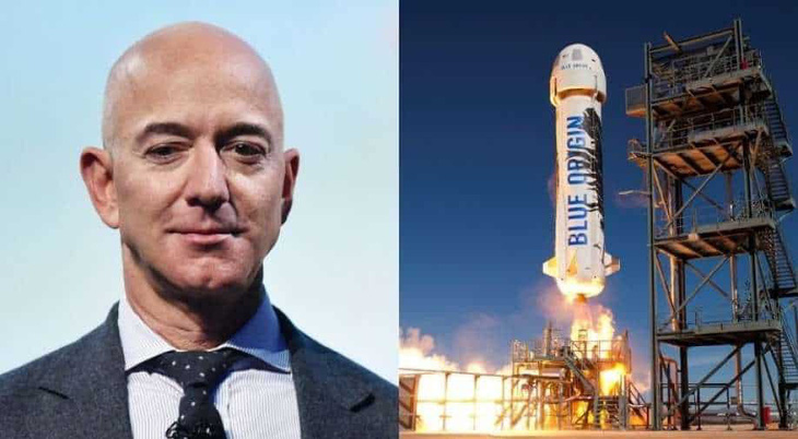 Tỉ phú Mỹ Jeff Bezos tuyên bố sẽ bay vào vũ trụ - Ảnh 1.