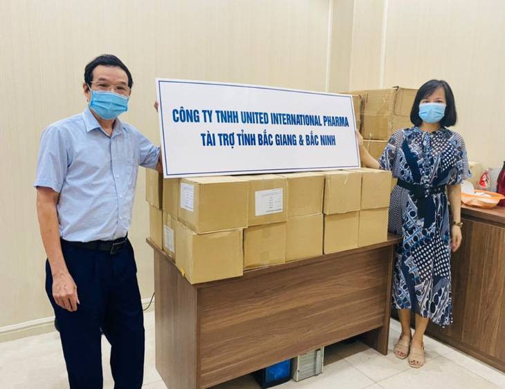 United International Pharma cùng Bắc Ninh, Bắc Giang chống dịch COVID-19 - Ảnh 1.