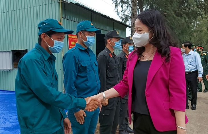 Phó chủ tịch nước Võ Thị Ánh Xuân đề nghị Kiên Giang giữ vững thành tích chống dịch - Ảnh 1.