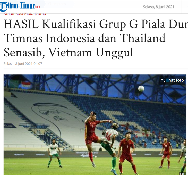 Báo chí Indonesia khen Việt Nam xuất sắc, chê tuyển nước nhà thảm bại - Ảnh 1.