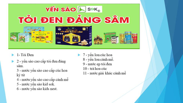 Yến sào SOK với solagan Khơi dậy ý thức - Ảnh 1.