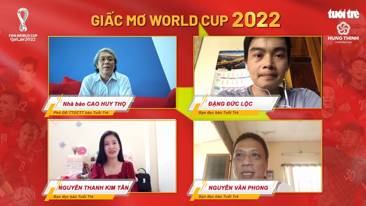 Bạn đọc Tuổi Trẻ chúc tuyển Việt Nam đoạt vé dự World Cup 2022 - Ảnh 1.