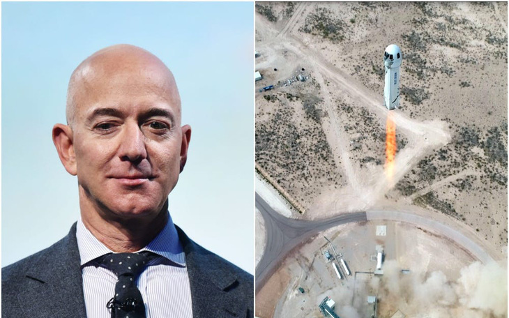 Công ty của tỉ phú Jeff Bezos nhận giấy phép chở người vào vũ trụ vào tuần tới