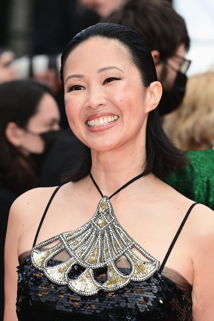 Phạm Linh Đan - ngôi sao gốc Việt của phim Đông Dương - rạng rỡ trên thảm đỏ Cannes - Ảnh 1.