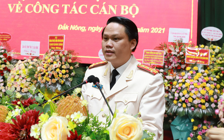 Phó giám đốc Công an Quảng Bình làm giám đốc Công an Đắk Nông