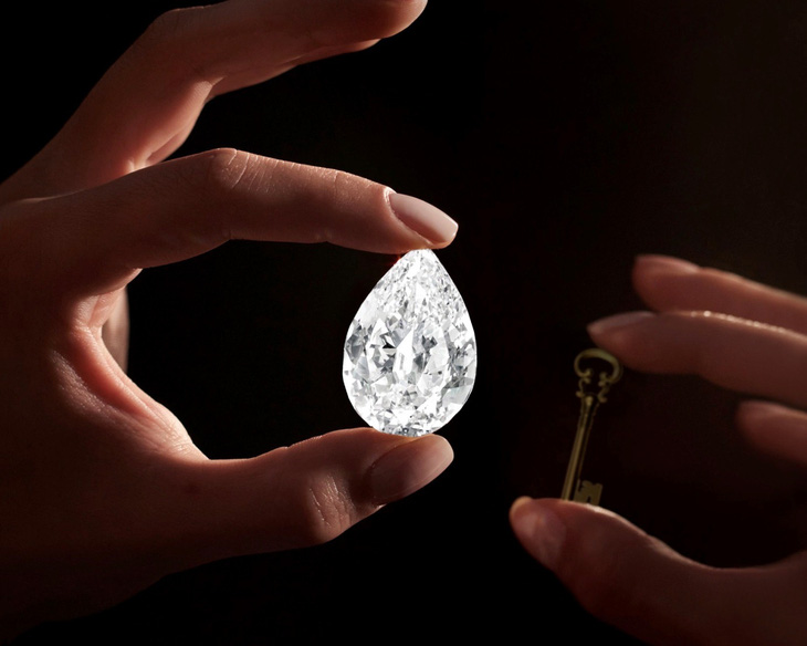 Viên kim cương 101 carat đầu tiên được mua bằng tiền điện tử - Ảnh 1.