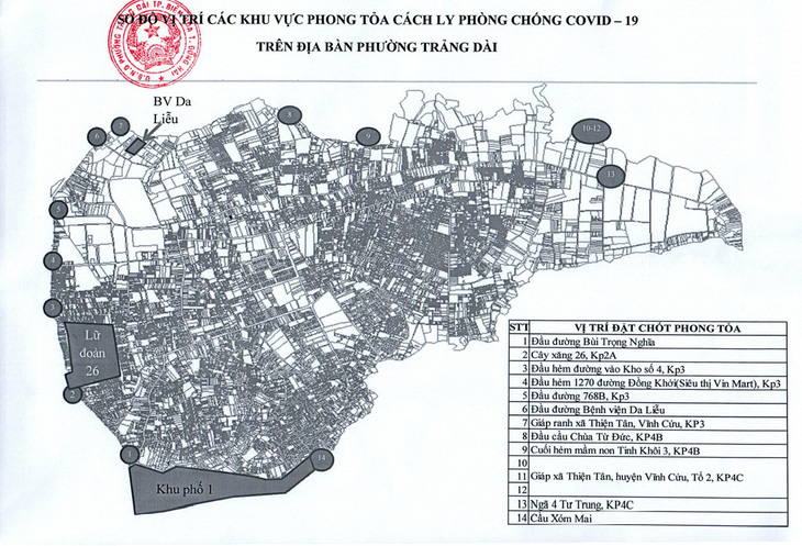 Biên Hòa phong tỏa siêu phường Trảng Dài với trên 111.000 người - Ảnh 2.